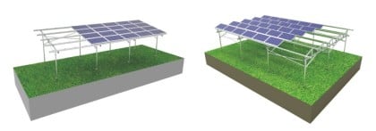 AS Agricultural Solar Farm Mounting System